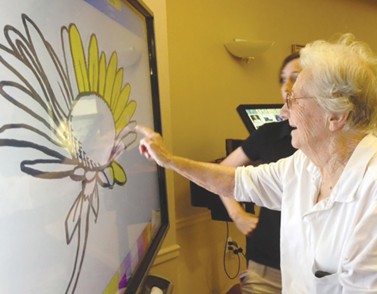 Activities and technology that improve lives of those affected by dementia
